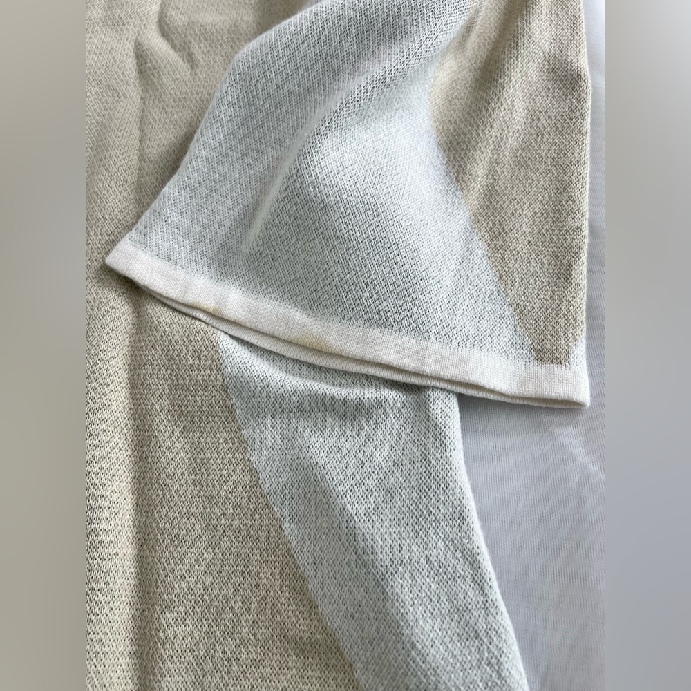 Soft Surroundings Sweater Womens XS Nina Aqua Marble Tunic Double Knit Com - Picture 6 of 13